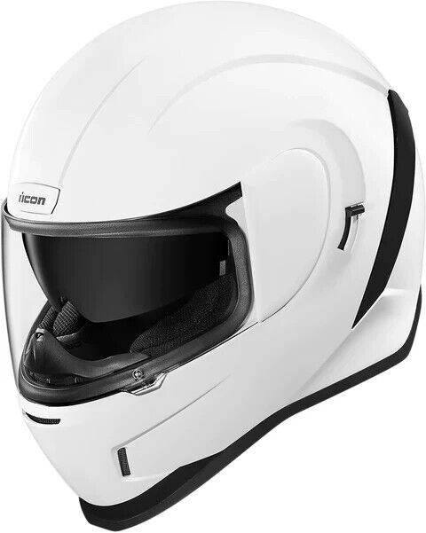 icon air form helmet Airform - Trick or Street 3 - White View all Full Face Motorcycle Helmets. Icon Airform Dark Helmet