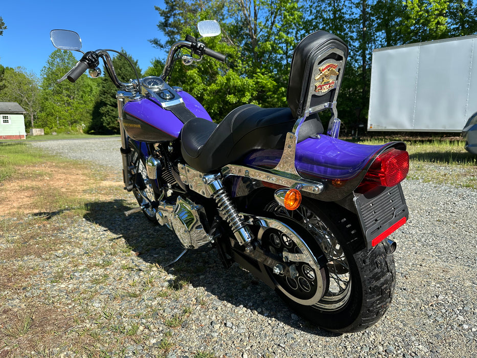 2002 Harley-Davidson Dyna Color: Purple Mileage: 168 VIN: 324021