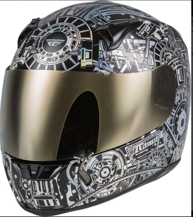 FLY RACING REVOLT MATRIX HELMET IRIDESCENT 2X
