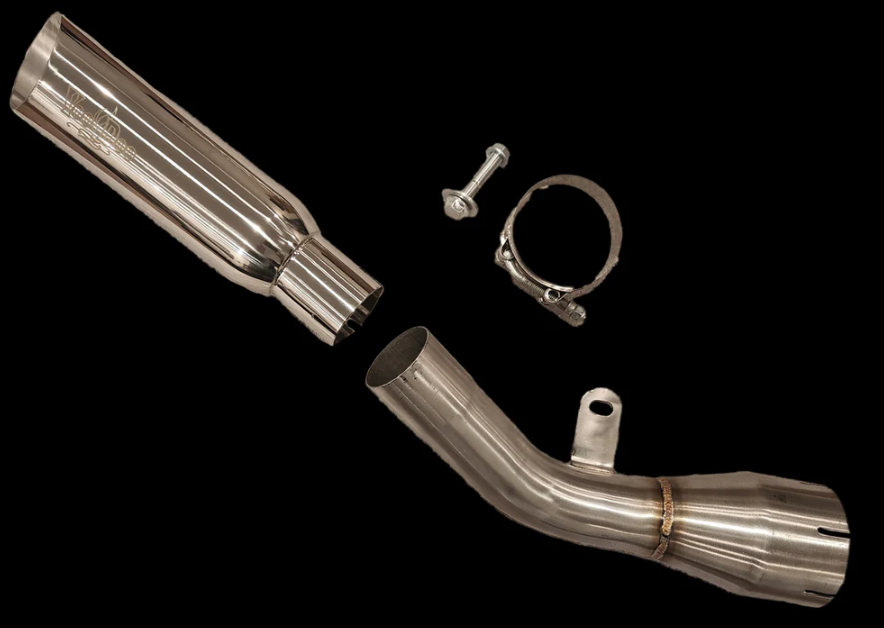 SHORTY ZX10 21-24 POLISHED