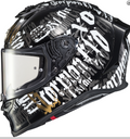 EXO-R1 AIR FULL FACE HELMET BLACKLETTER BLACK XL