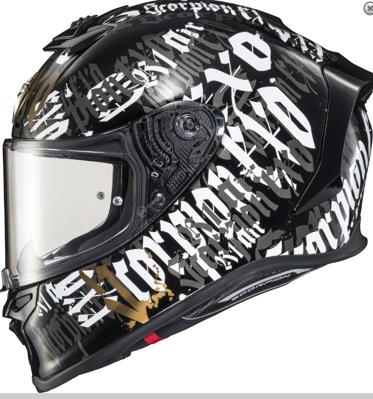 EXO-R1 AIR FULL FACE HELMET BLACKLETTER BLACK XL