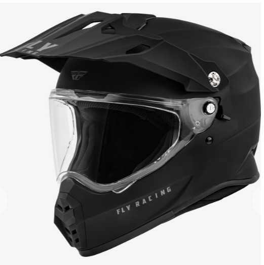 TREKKER SOLID HELMET MATTE BLACK 2X