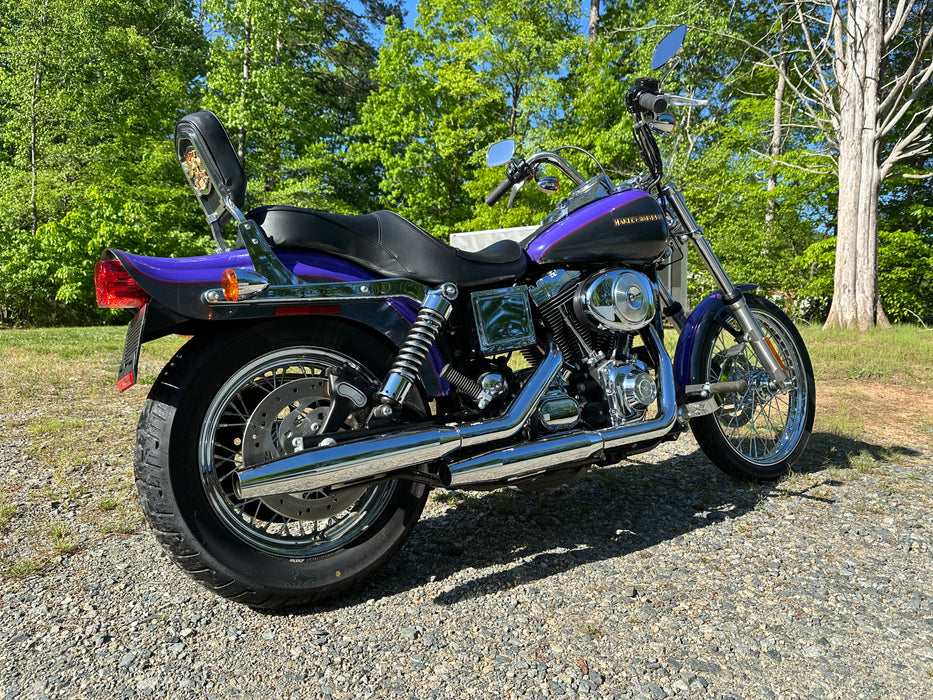 2002 Harley-Davidson Dyna Color: Purple Mileage: 168 VIN: 324021