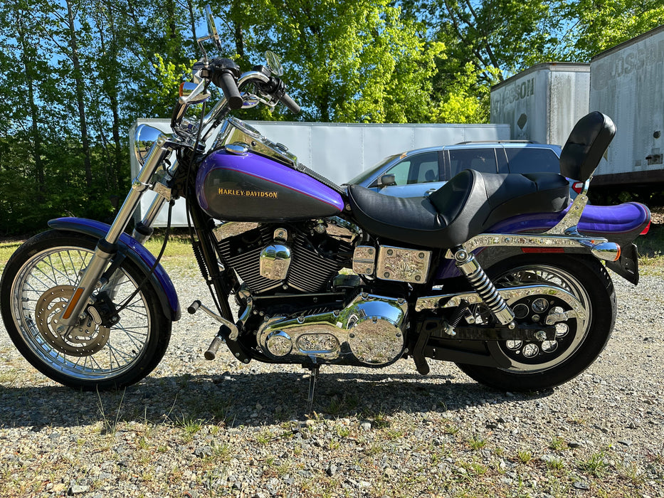 2002 Harley-Davidson Dyna Color: Purple Mileage: 168 VIN: 324021