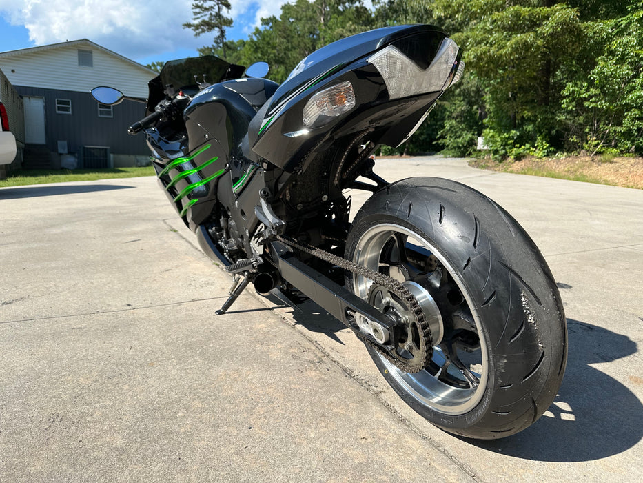 2013 Kawasaki ZX14R Color: Black/Green Mileage: 4,809 VIN: 012701