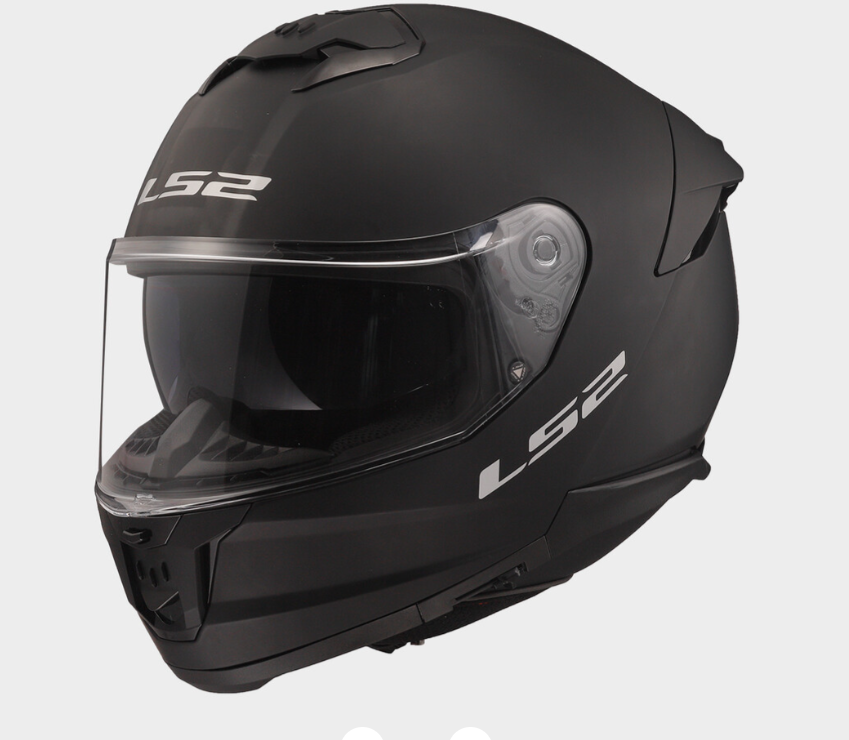 Stream II Solid Full Face Matte Black 2XL