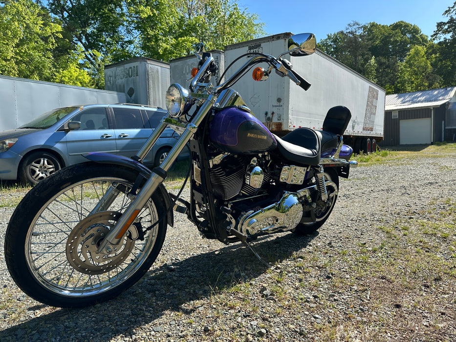 2002 Harley-Davidson Dyna Color: Purple Mileage: 168 VIN: 324021