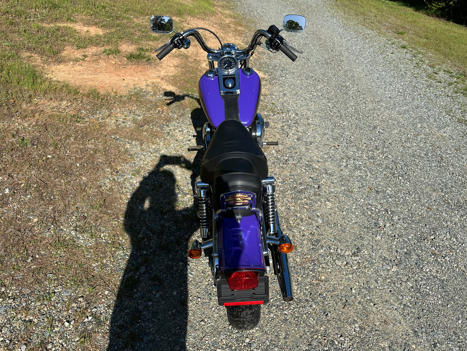 2002 Harley-Davidson Dyna Color: Purple Mileage: 168 VIN: 324021