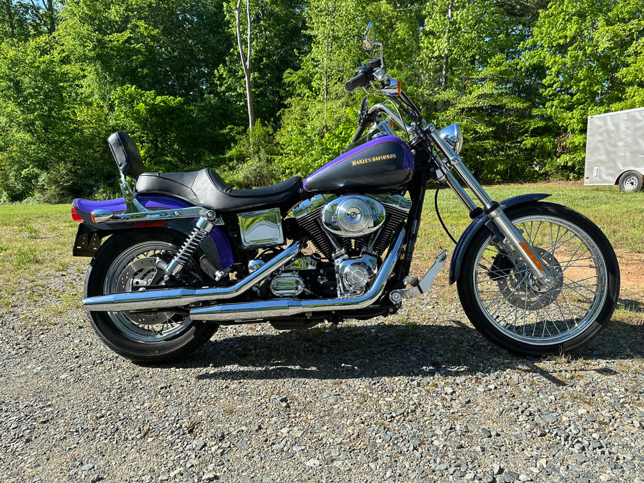 2002 Harley-Davidson Dyna Color: Purple Mileage: 168 VIN: 324021