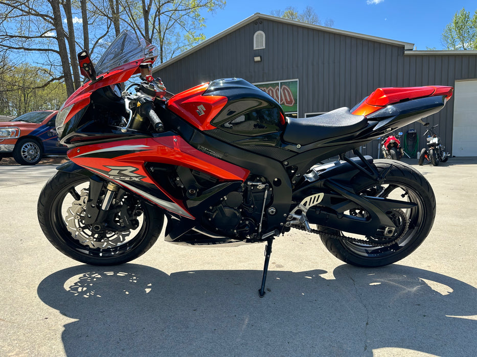 2008 Suzuki GSXR-600 Color: Orange Mileage: 29,916 VIN: 106507