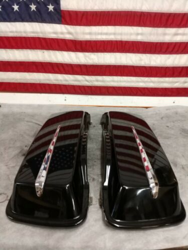 2008-2013 Harley Davidson Roadking saddle bag lids