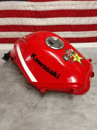 2008-2012 KAWASAKI NINJA 250R GAS TANK FUEL TANK OEM RED EX250