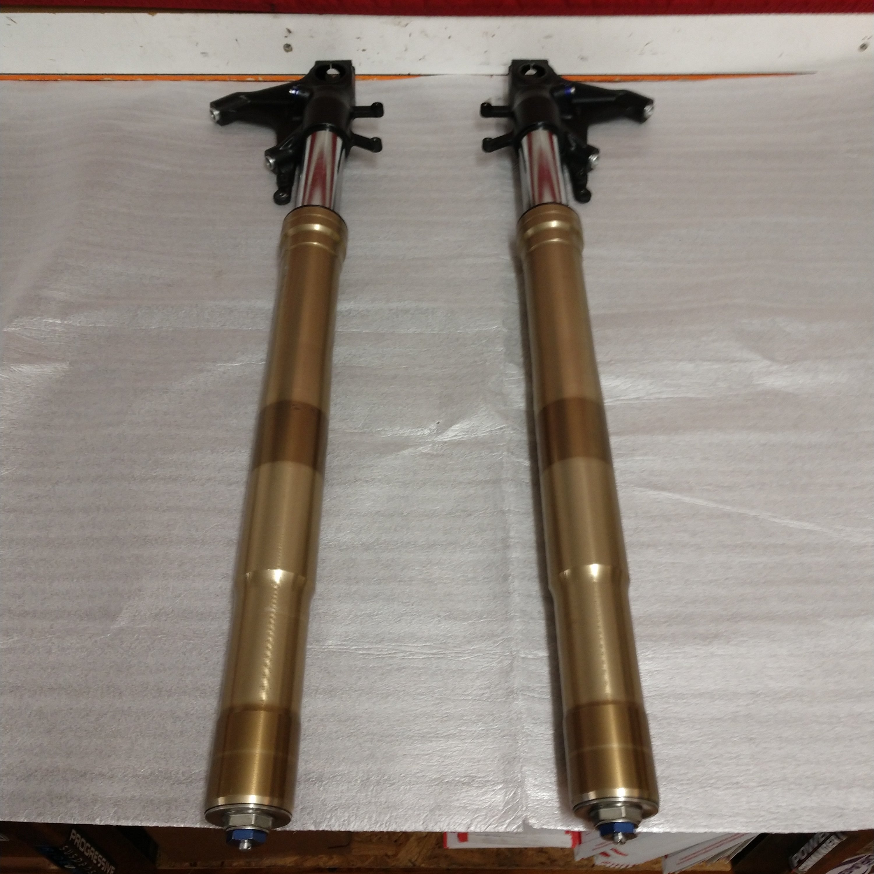 2006-2007 Suzuki Gsxr600 Gsxr 750 Forks Suspension Set OEM