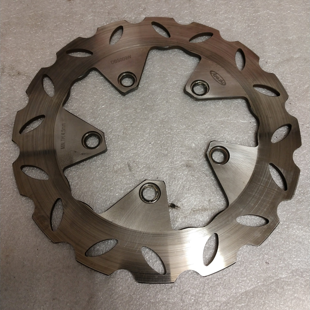 Hayabusa Lightweight Rear Rotor Suzuki Hayabusa Rear rotor Arashi DBS009W – C&S Custom