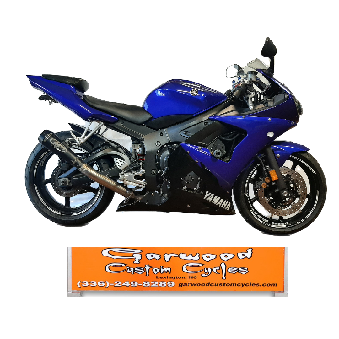 2009 Yamaha R6 Color: Blue Mileage: 25,904 VIN: 039834