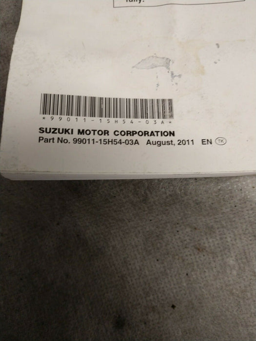 SUZUKI OEM GSX1300R OWNERS MANUAL+ VINTAGE RIDING TIPS BOOKLET 99011-15H54-03A