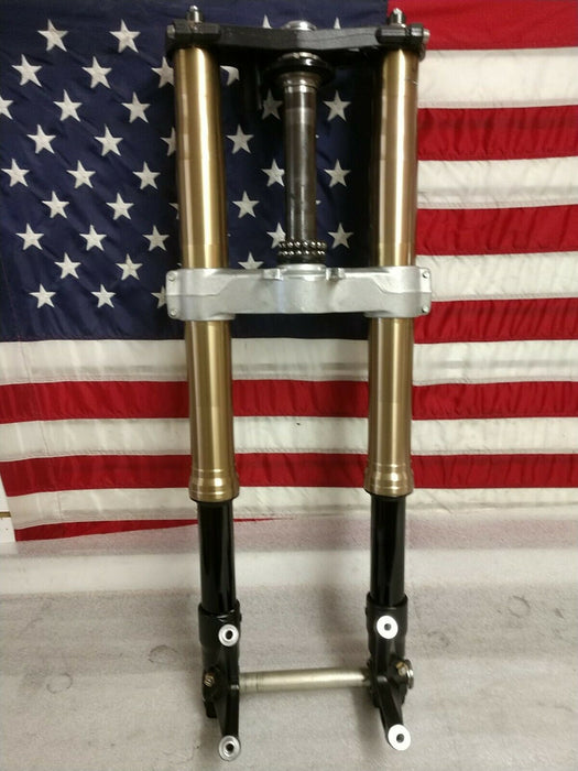 2008-2010 KAWASAKI NINJA ZX10R ZX10 FRONT FORKS SHOCK SUSPENSION SET PAIR