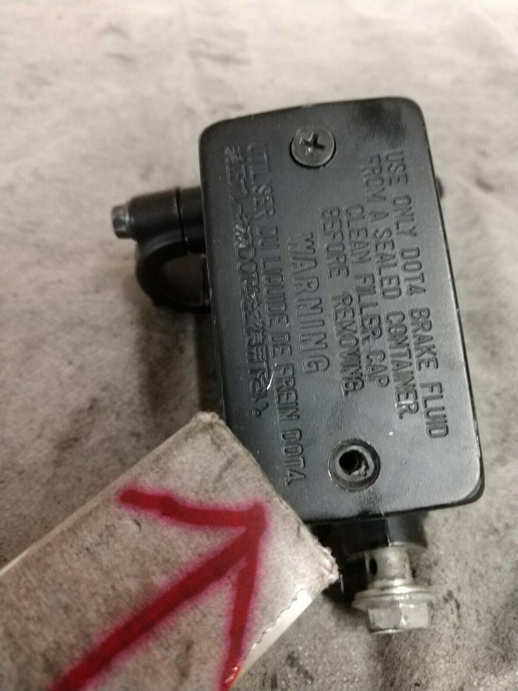 2008-2018 Suzuki Hayabusa Busa Gsxr1300 Hydraulic Brake Master Cylinder Oem