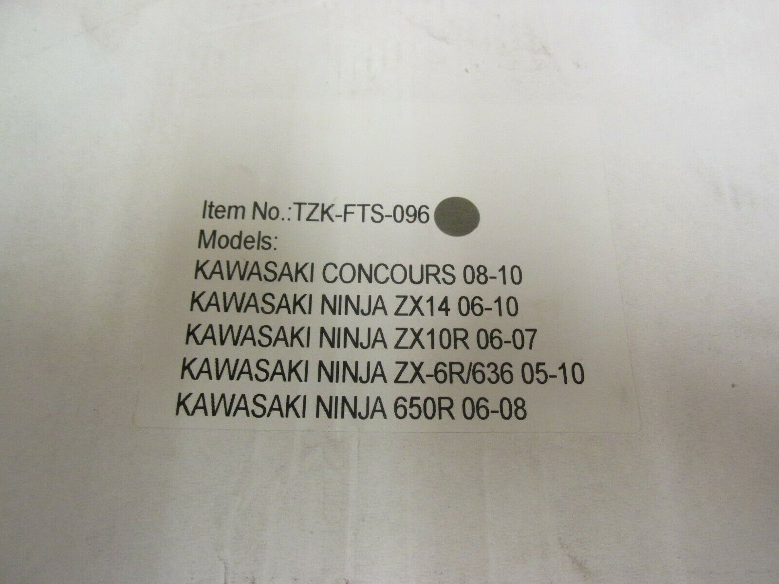 KAWASAKI Ninja ZX-10R ZX14 Front Indicator Turn Signals
