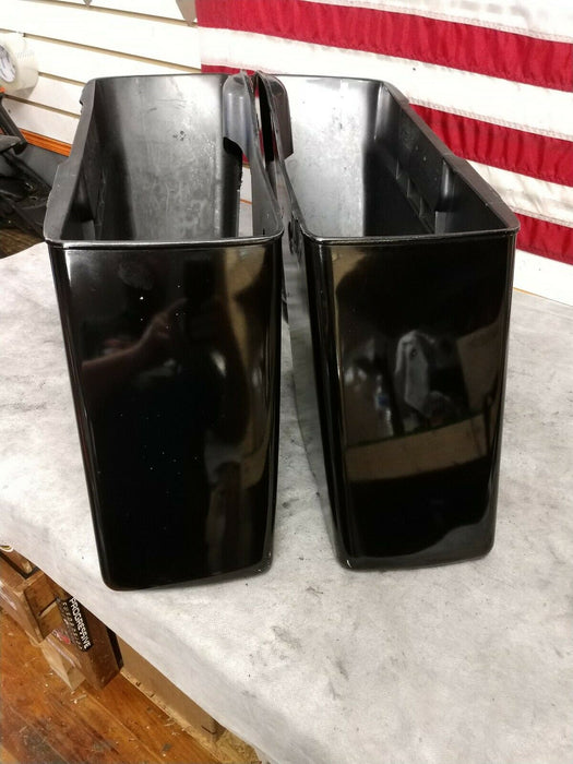 2008-2013 HARLEY DAVIDSON HARD SADDLEBAGS LEFT AND RIGHT CUT for 10" speaker