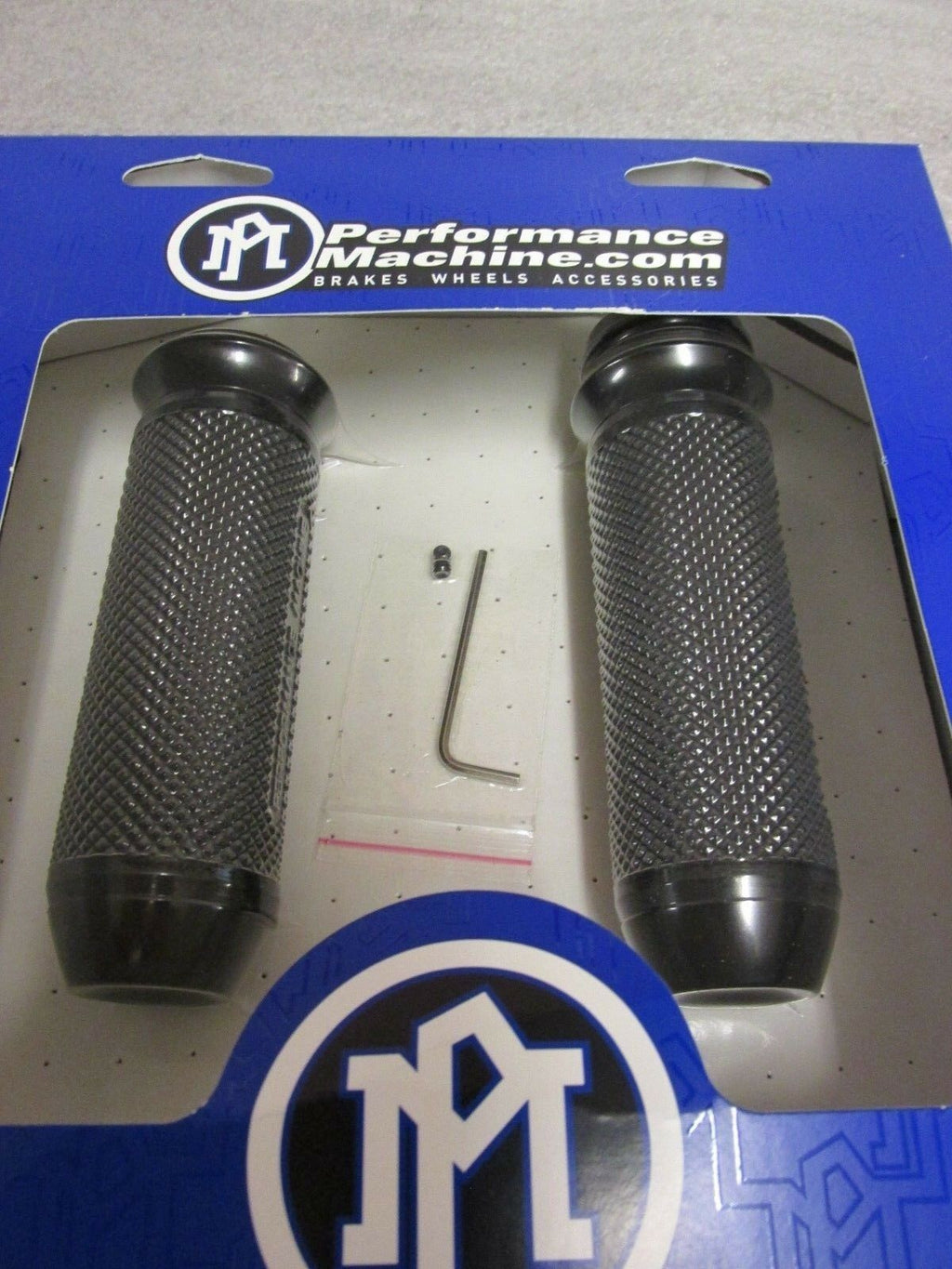 Performance Machine 0063-2082B Overdrive Handlebar Grip Set