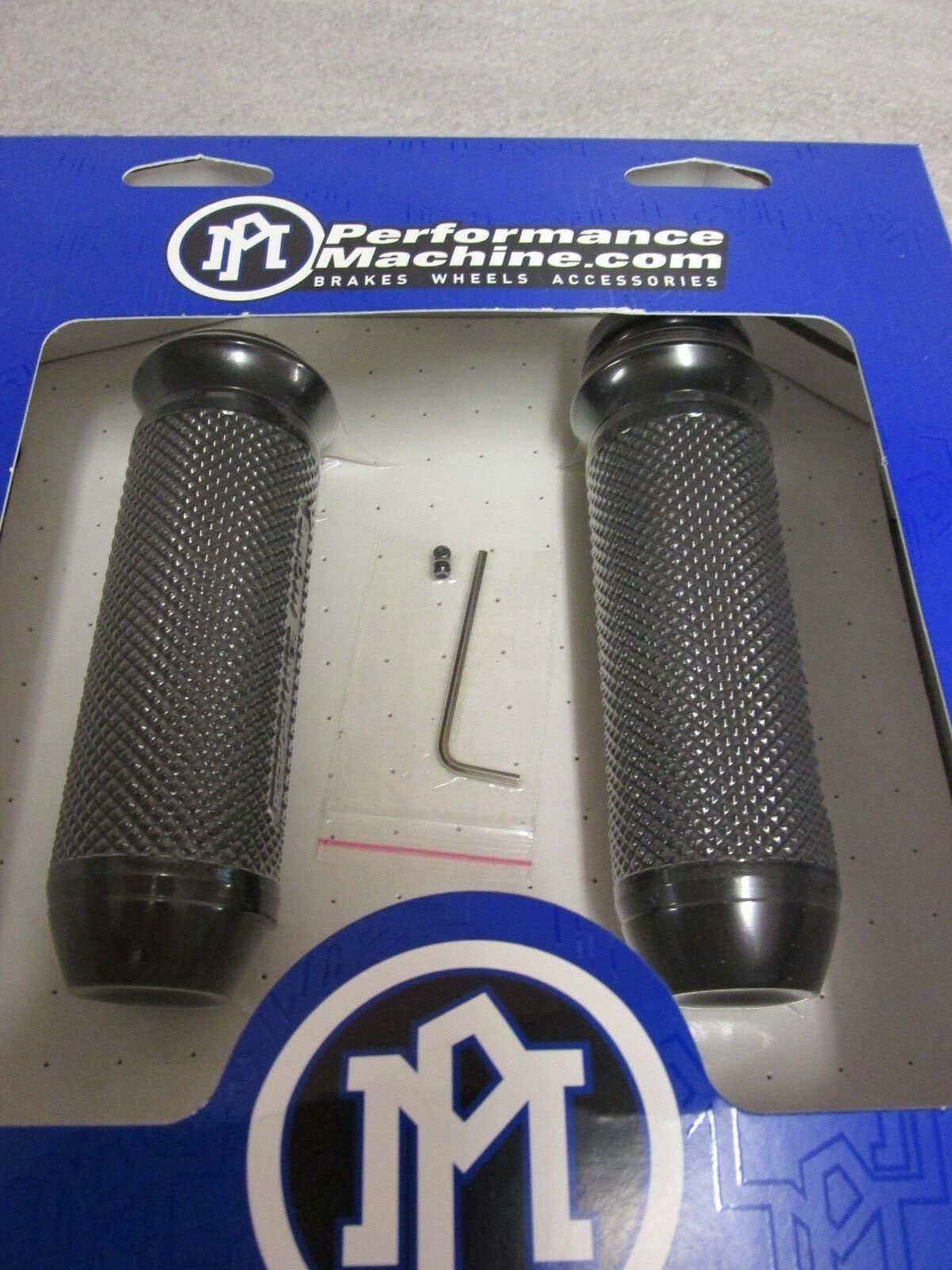Performance Machine 0063-2082B Overdrive Handlebar Grip Set