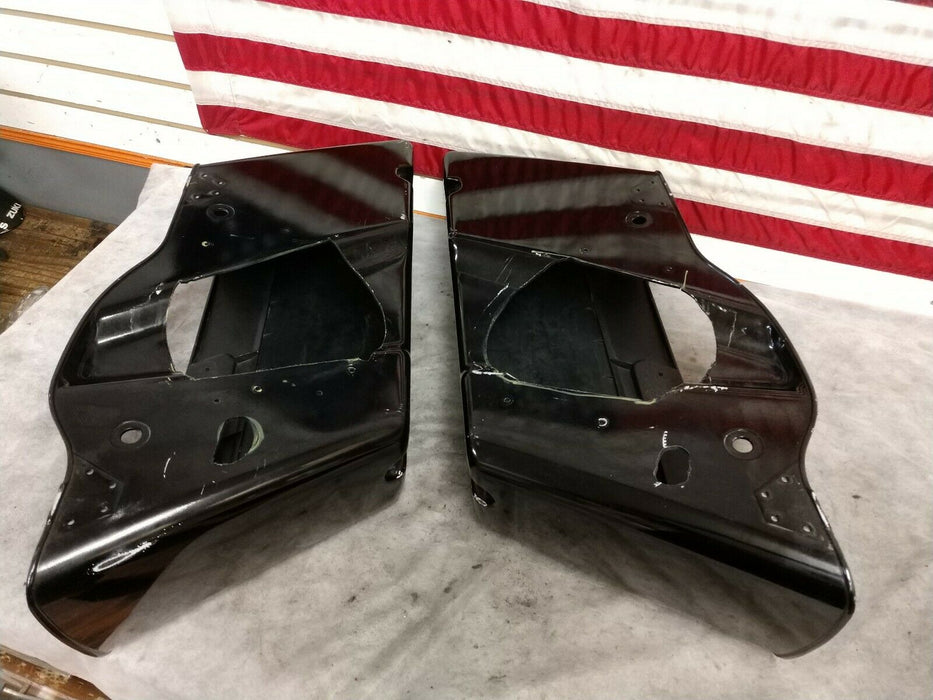 2008-2013 HARLEY DAVIDSON HARD SADDLEBAGS LEFT AND RIGHT CUT for 10" speaker