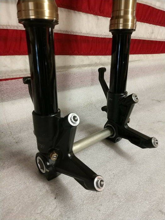 2008-2010 KAWASAKI NINJA ZX10R ZX10 FRONT FORKS SHOCK SUSPENSION SET PAIR