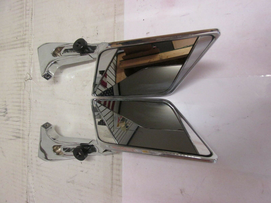 Universal CHROME Motorcycle Rearview Rear View Side Mirrors