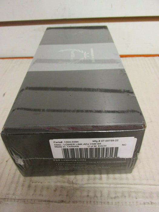 PSR Adjustable Lowering Links (Black) 2009-13 YZF-R1 1304-0384 NOS