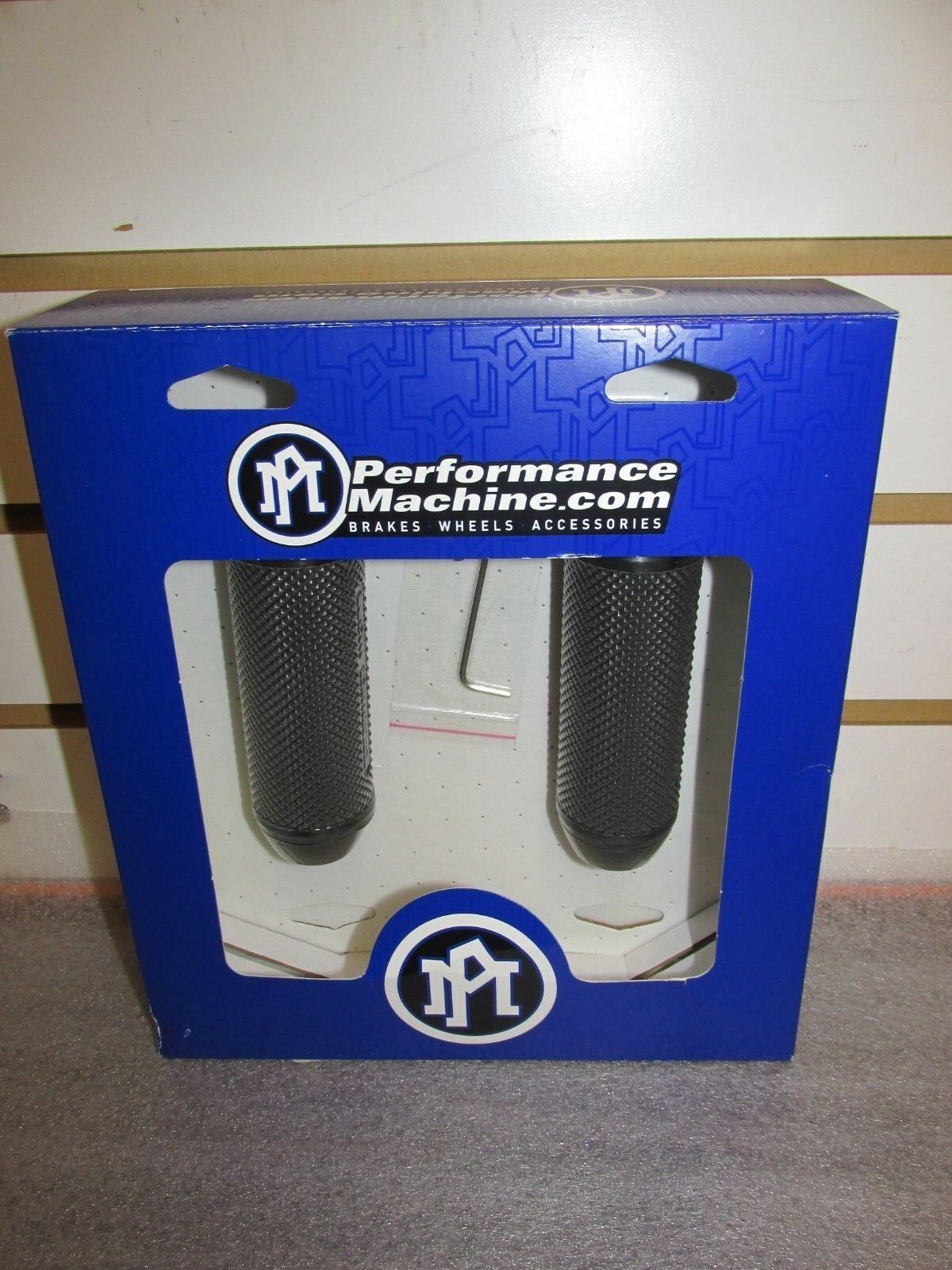 Performance Machine 0063-2082B Overdrive Handlebar Grip Set