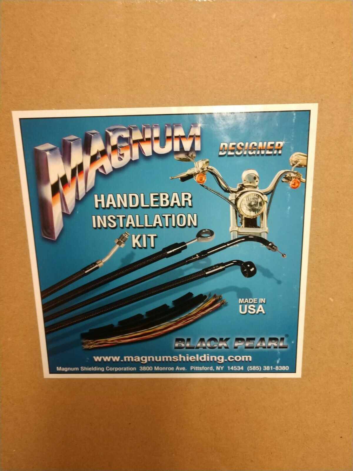 Magnum Designer Handlebar Installation Kit SC2 For 18-20" Apes 487443