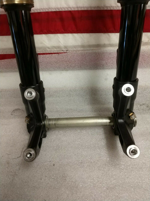 2008-2010 KAWASAKI NINJA ZX10R ZX10 FRONT FORKS SHOCK SUSPENSION SET PAIR