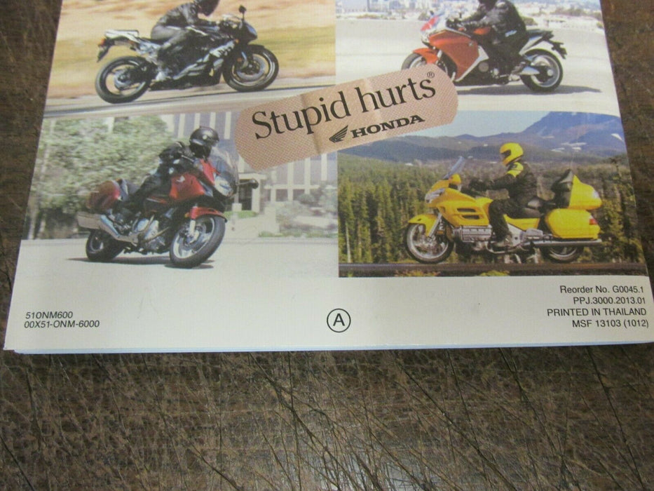 2014-2018 HONDA CBR650F CBR 650F OWNERS MANUAL RIDING TIPS OEM 1599 MILES