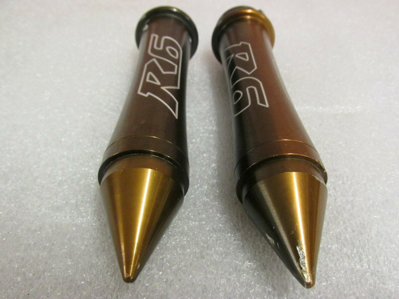 Yamaha YZFR6 R6S YZF R6   Hand Grips "R6" Logo Spiked Bar Ends Grips COLOR FADE