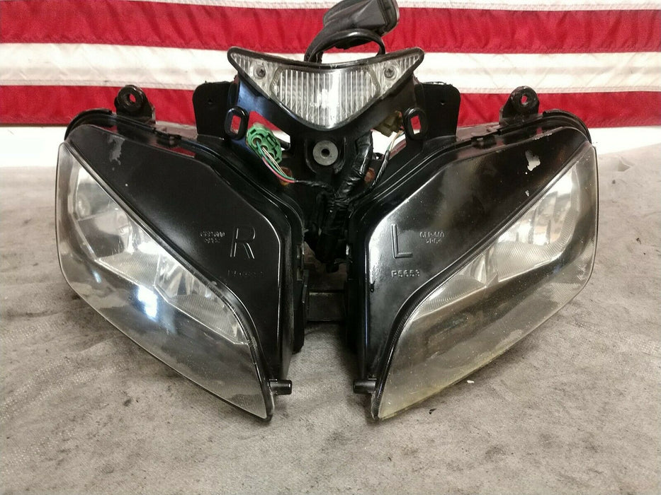 2006-2007 Honda Cbr1000rr Front Headlight Head Light Lamp 33100-mel-a21 H6