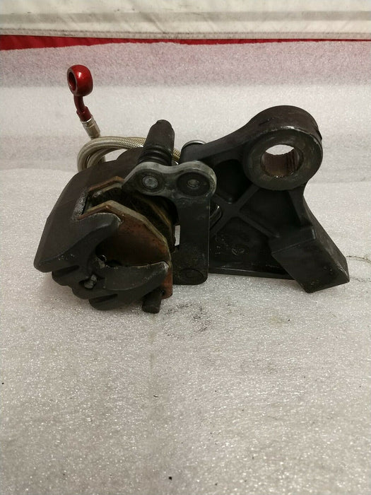 2008-2010 KAWASAKI NINJA ZX10R REAR BACK BRAKE CALIPER W MOUNT BRACKET OEM