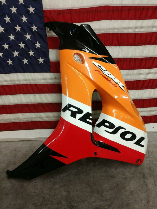 2006-2007 Honda CBR1000rr Repsol Left SIDE FAIRING COWL PLASTIC OEM