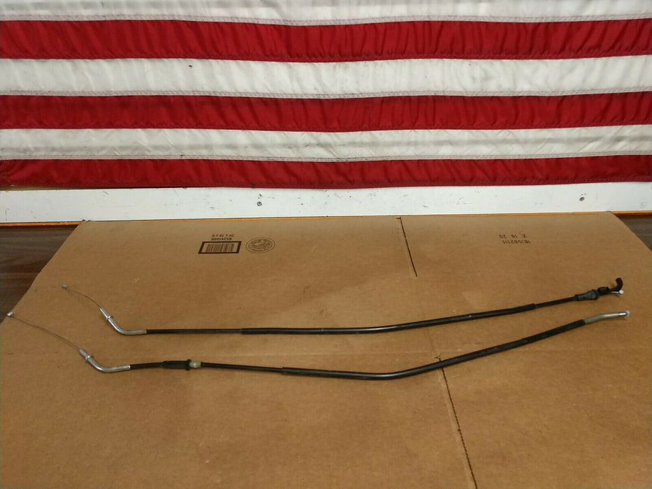 2006-2008 Kawasaki Ninja EX650A Throttle Cables Lines