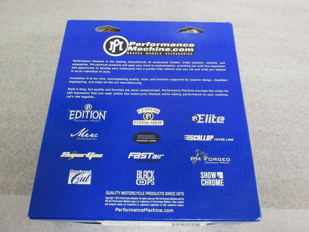 Performance Machine 0063-2082B Overdrive Handlebar Grip Set