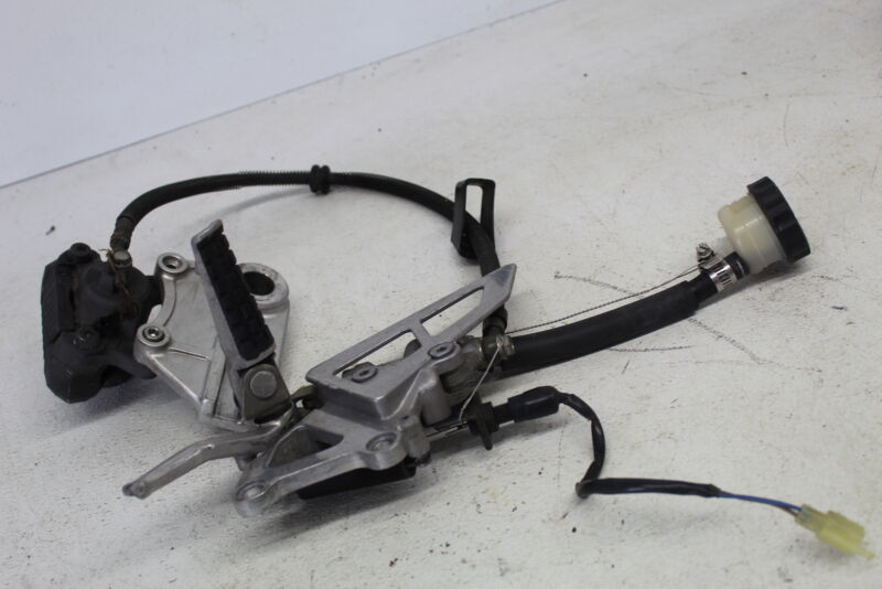 1996-2003 KAWASAKI NINJA ZX7R RIGHT REARSET REAR SET DRIVER WITH CALIPER AND MASTER