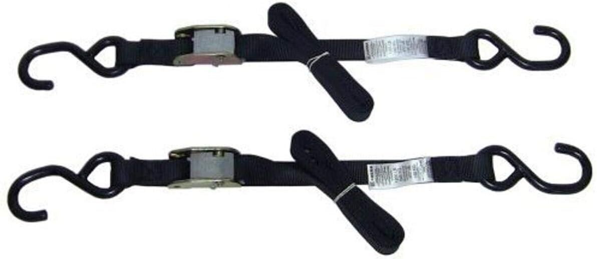 Ancra Intl. Original's Premium Cam Buckle Tie-Downs for Motorcycle 5.5ft x 400lb