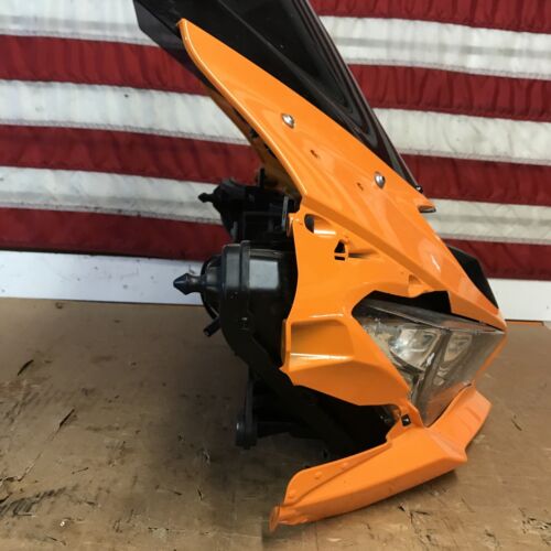 2021 19-23 KAWASAKI ZX6R ZX636 FRONT UPPER HEADLIGHT FAIRING COWLING PAINTED OEM