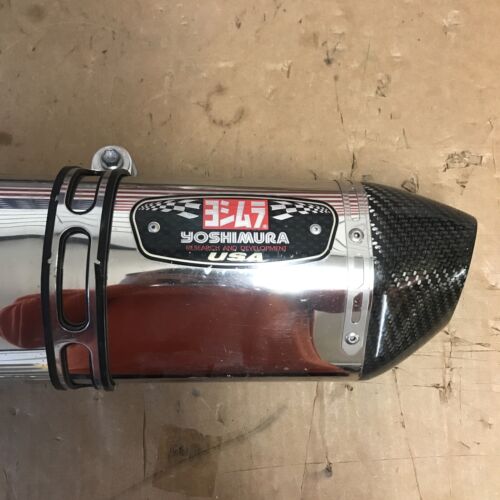 HAYABUSA 08-20 R-77 STAINLESS SLIP-ON EXHAUST, W/ STAINLESS MUFFLERS 11210E0520