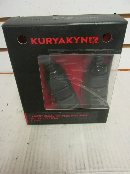 Kuryakyn TRIDENT SMALL ISO Pegs and mount 1620-1078 7560 1 1/4" Clamps