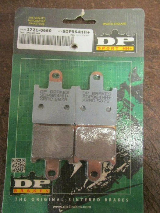 DP front  brake pads V-PN SDP964HH part number 1721-0660 #692