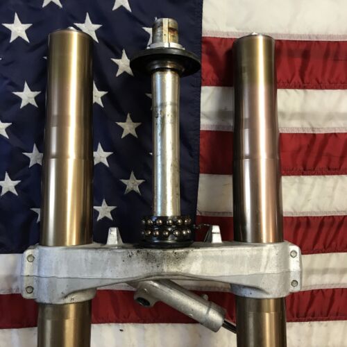 2005-2006 Suzuki GSXR1000 Front Forks and Triple Tree OEM