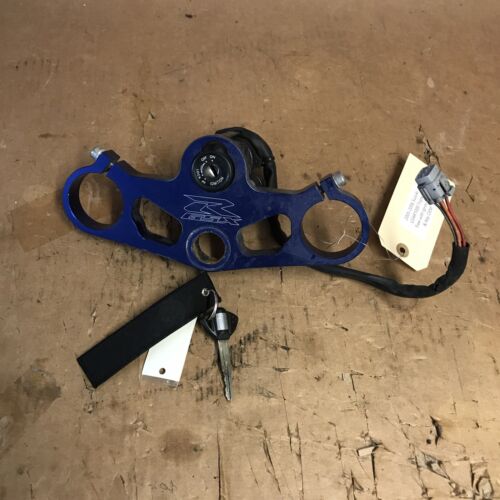 2005-2006 Suzuki GSXR1000 Triple Tree with Ignition & Key OEM