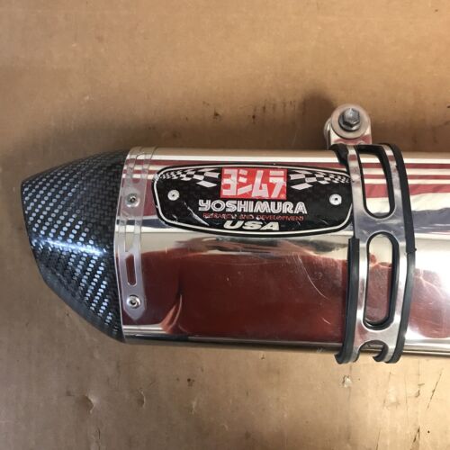 HAYABUSA 08-20 R-77 STAINLESS SLIP-ON EXHAUST, W/ STAINLESS MUFFLERS 11210E0520